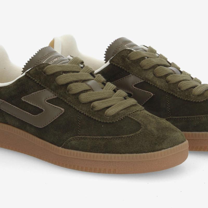 SHEFFIELD JOGGER M - SUEDE/NUBUCK - KAKI/CAMEL